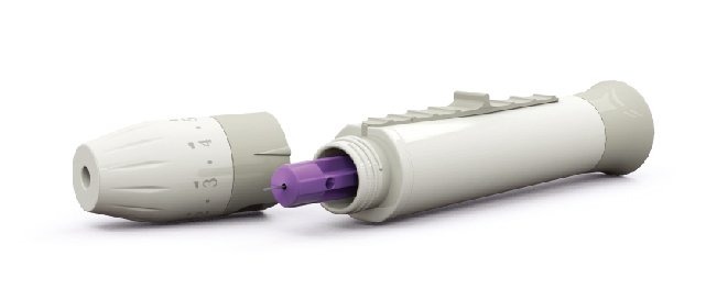 Lancing Device-Mini With Ejector Lancing Device-Mini With Ejector