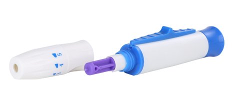Lancing Device-Soft With Ejector Lancing Device-Soft With Ejector